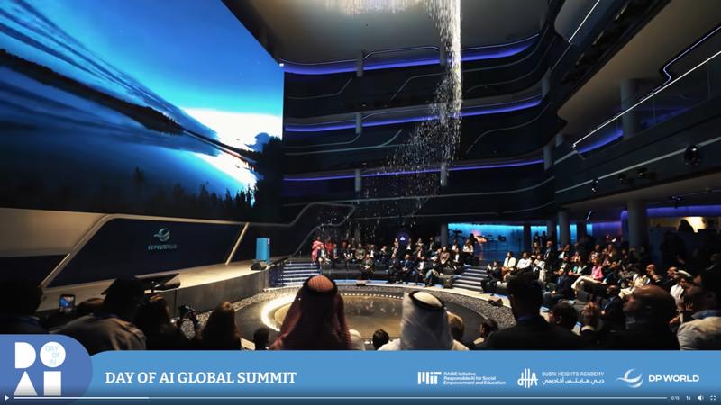 View of crowd from Day of AI Global Summit 2025